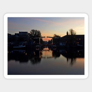 Amsterdam at Dawn, Walter Süskind Drawbridge Magnet